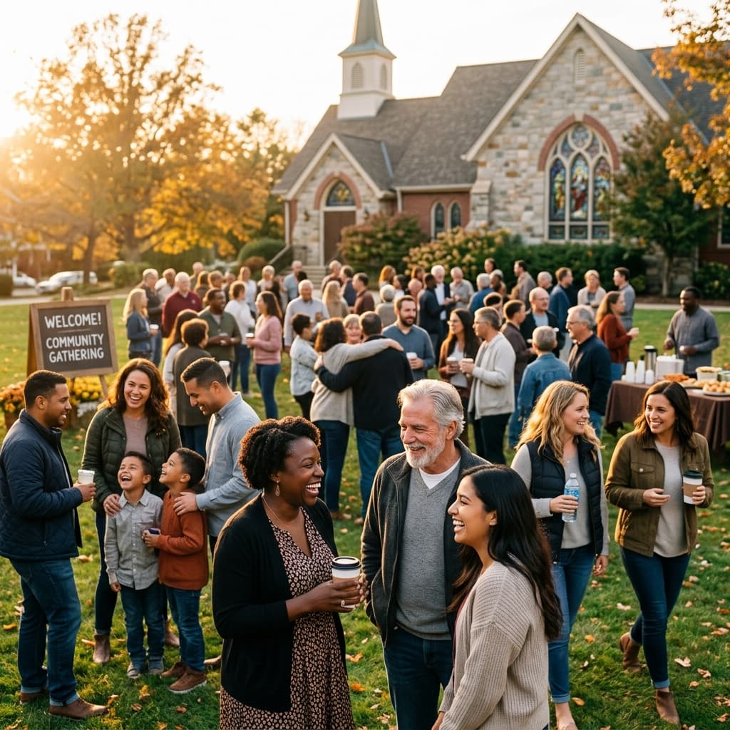 Church community gathering