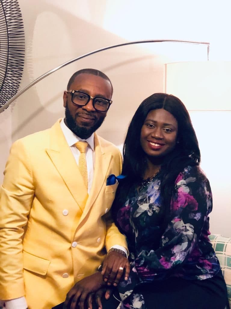 Senior Pastor Joe Kwakye-Adeafe with his wife